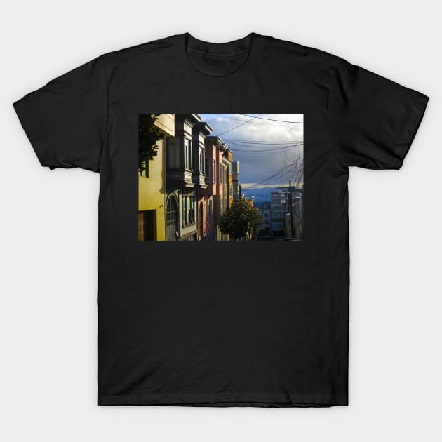 Telegraph Hill Alley T-Shirt by daviddenny